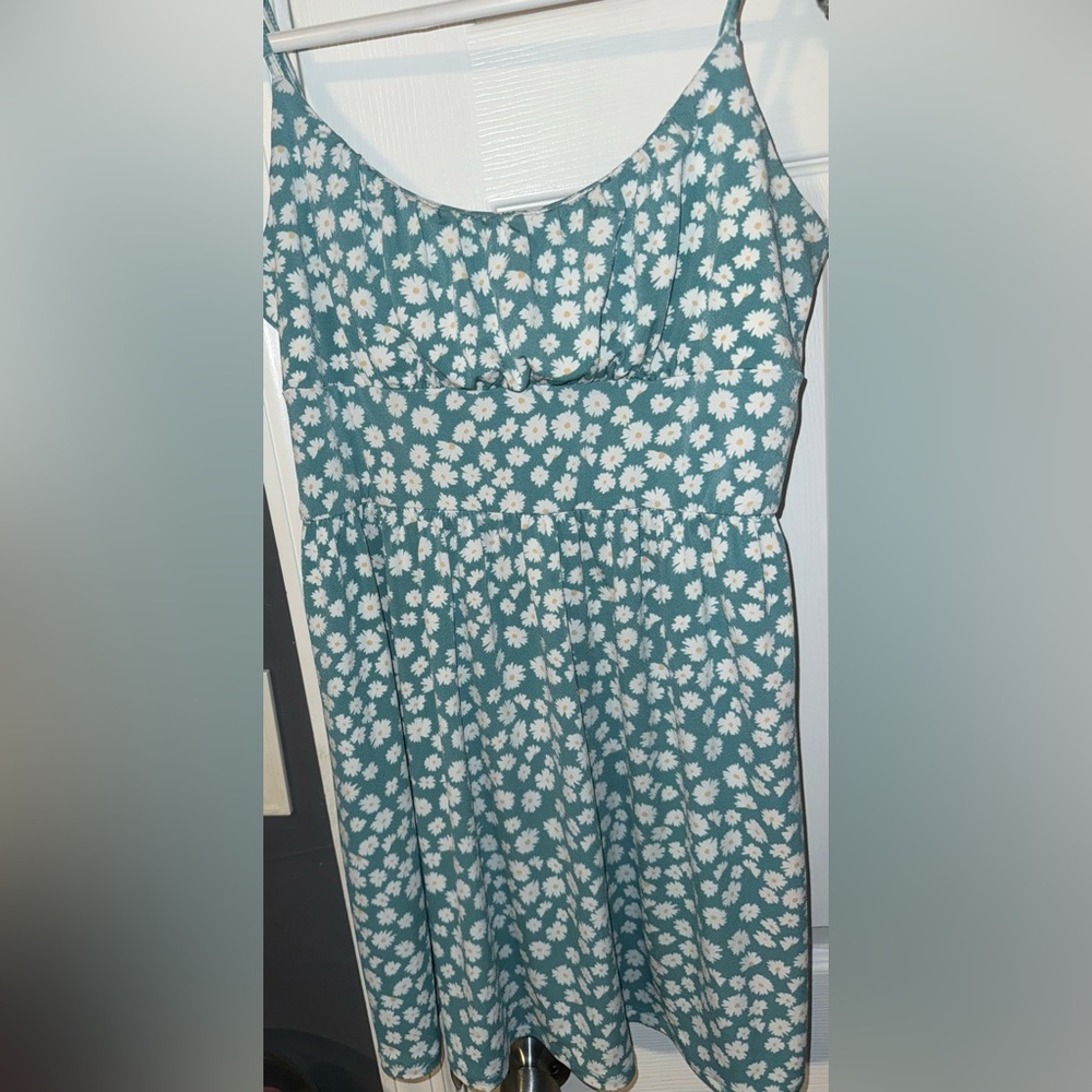 Aeropostale Seriously Soft green floral dress